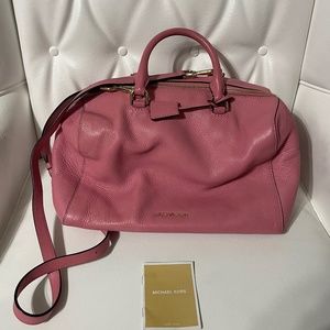 Pink Micheal Kors Satchel
